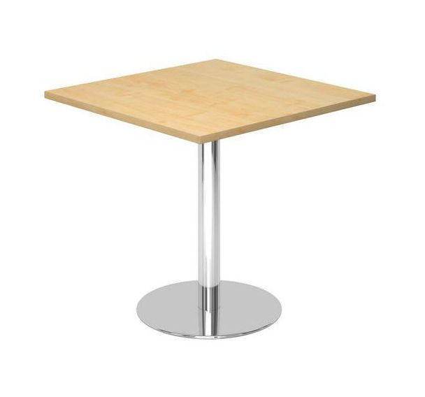 Table de réunion carrée 80x80cm