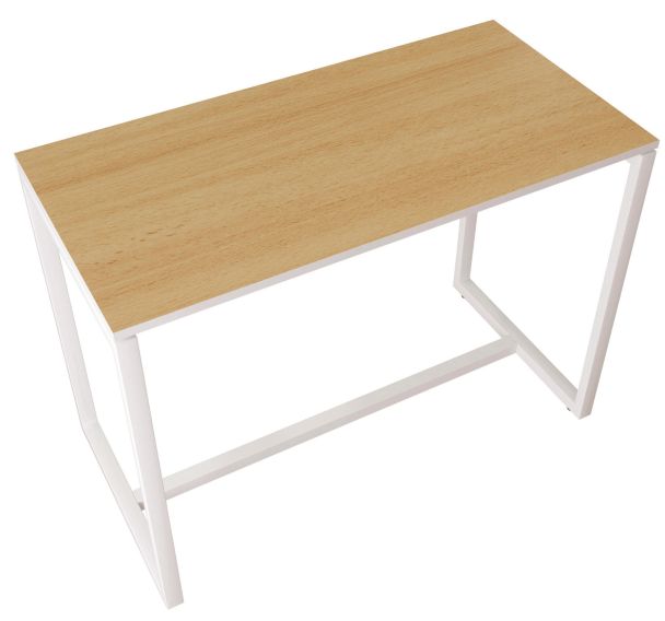 Table de réunion haute  6 personnes  coloris uni  - Manutan Expert