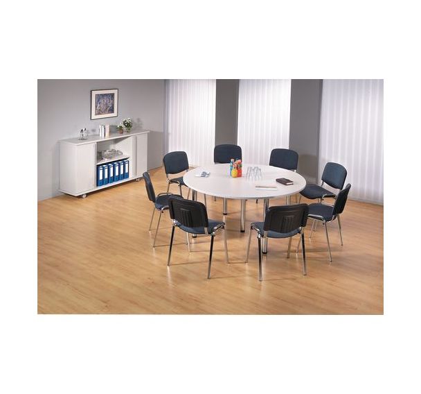 Table de réunion modulaire Combi-Module - Gris - Hammerbacher