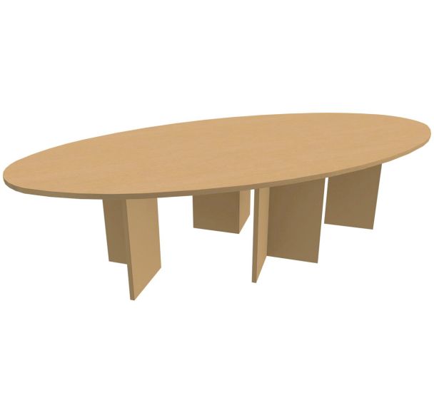Table de réunion ovale Quatuor - Manutan Expert