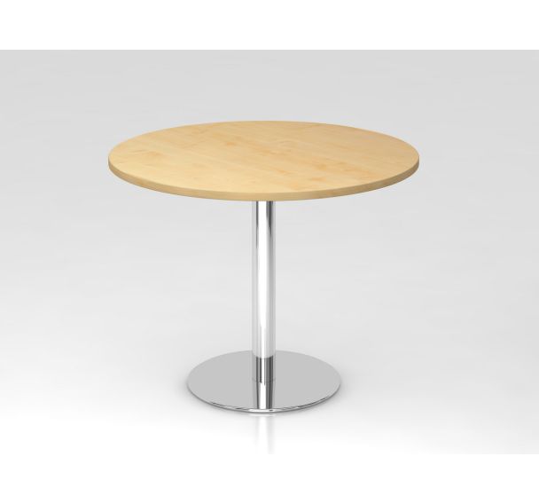 Table de réunion ronde - Ø100 cm - Hammerbacher