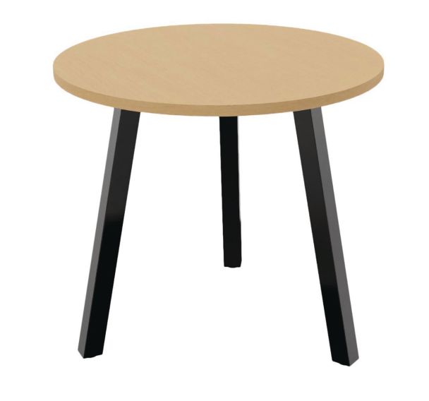 Table de réunion ronde 3 pieds Ø 80 cm Partage