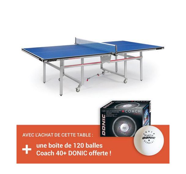 Table de tennis de table donic waldner high school