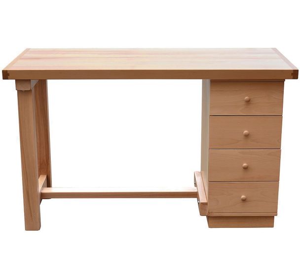 Table de travail avec caisson Etablis Francois