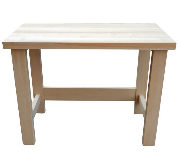 Table de travail bois - Modèle simple Etablis Francois