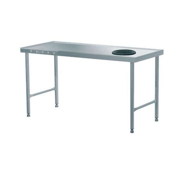 Table de tri avec départ en angle à gauche