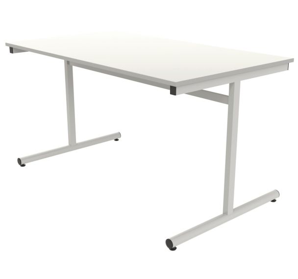Table dégagement latéral 160 x 80 cm stratifié ABS