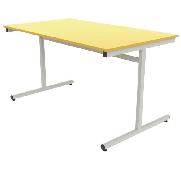 Table dégagement latéral 180 x 80 cm stratifié ABS