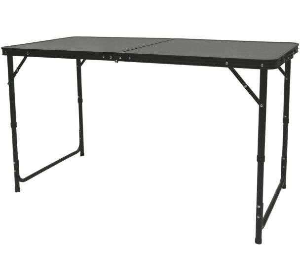 Table double Cao Camping noire