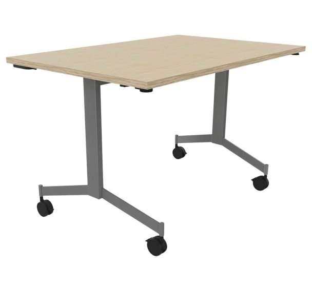 Table droite abattante Eureka  profondeur 80 cm - Buronomic