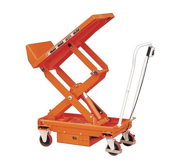 Table élévatrice électrique inclinable - Capacité 400 à 800 kg