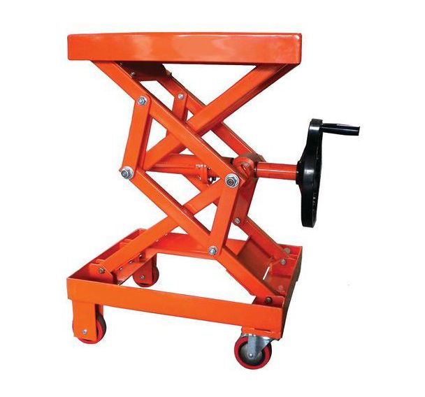 Table élévatrice manuelle à manivelle - Capacité 100 à 250 kg