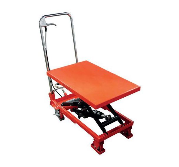Table élévatrice manuelle économique - Force de 150 kg à 500 kg