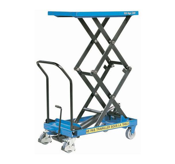 Table élévatrice mobile - Force 125 kg