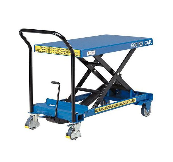 Table élévatrice mobile - Force 300 et 500 kg