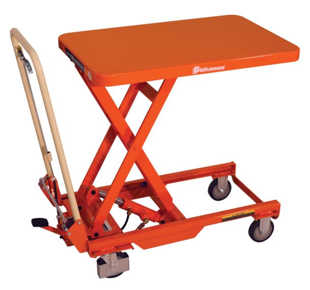 Table élévatrice mobile hydraulique - Force 150 et 300 kg - Bishamon