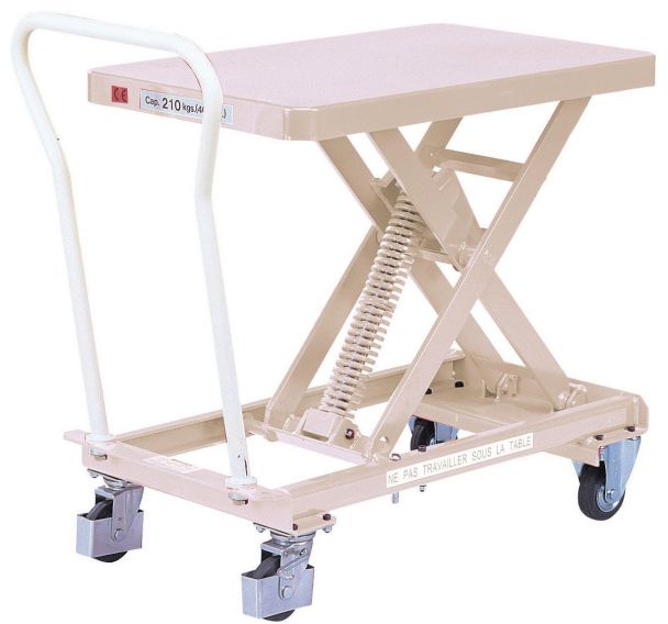 Table élévatrice mobile ergonomique à niveau constant - Capacité 30 à 100 kg