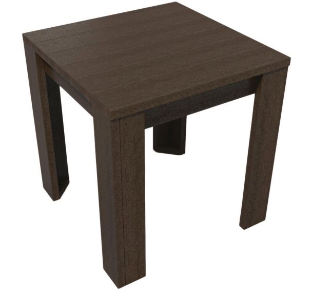 Table haute Canopée plastique recyclé Espace Urbain