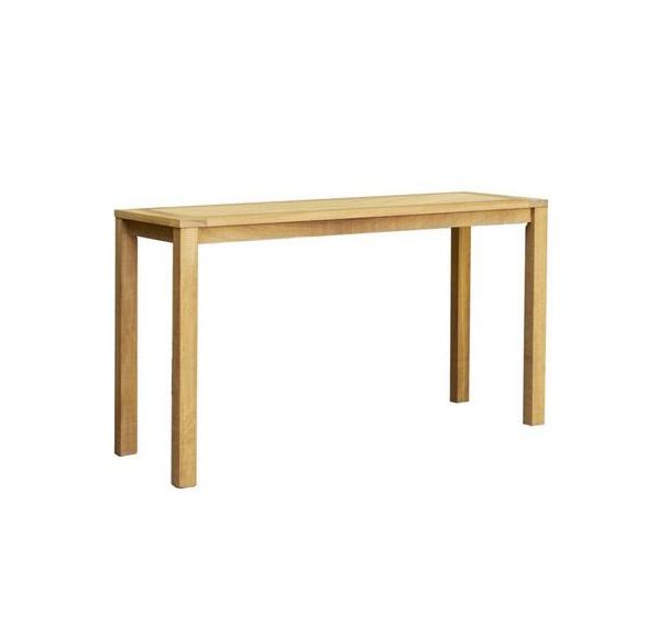 Table haute Petra 180 x 70 cm - plateau et piètement Iroko