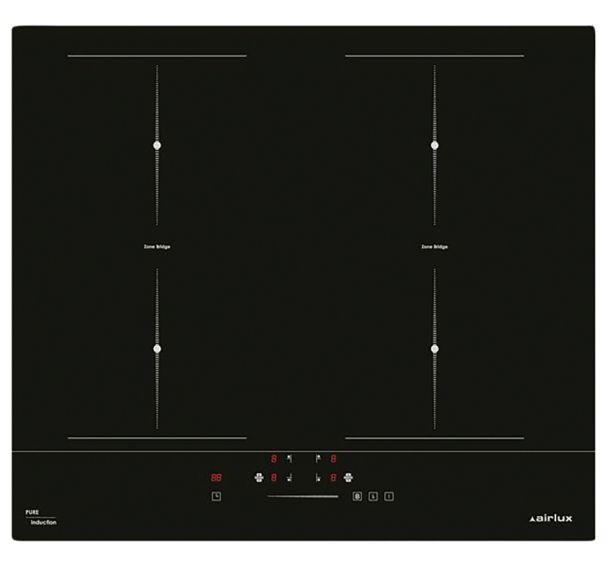 Table induction ATI642BSL - Puissance de raccordement 7400 W - Airlux
