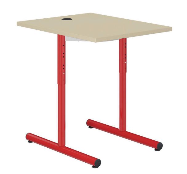 Table info Hubbe prof 80 cm réglable T3 à T6 stra polypro - Mobidecor