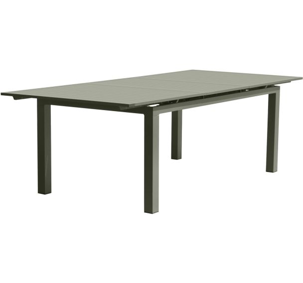 Table jardin Miami 240x100cm kaki