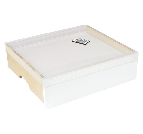 Table lumineuse sans fil + bac de manipulation translucide -Nathan