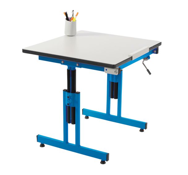 Table maternelle ergonomique Mona plateau inclinable