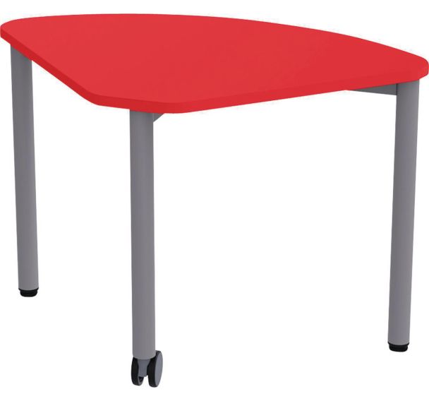 Table mobile Géométra 1/4 rond 60x60 cm - Manutan Expert