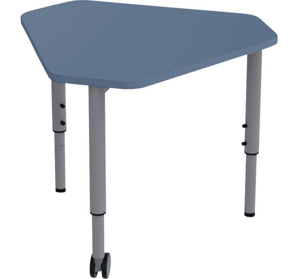Table mobile Géométra trapèze 60° 68x60,5 cm - Manutan Expert