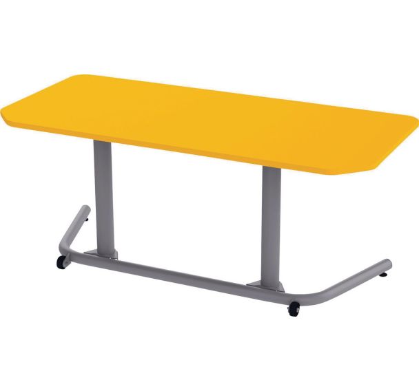 Table mobile Nomade rectangulaire 130x60 cm - Manutan Expert