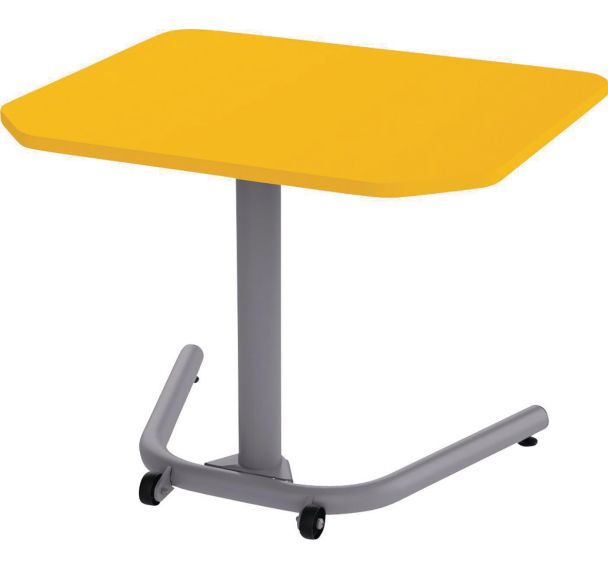 Table mobile Nomade rectangulaire 70x60 cm - Manutan Expert