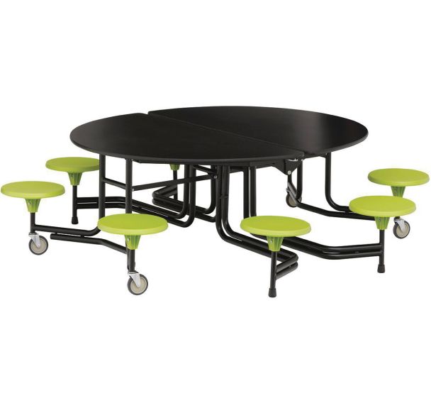 Table mobile ovale 8 assises