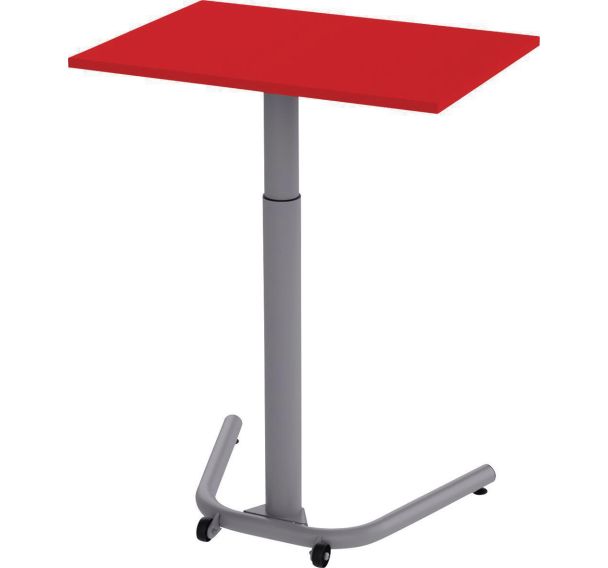 Table mobile réglable Up & Down rectangulaire 70x50 cm - Manutan Expert