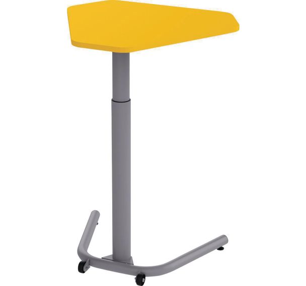 Table mobile réglable Up & Down trapèze 60° - Manutan Expert