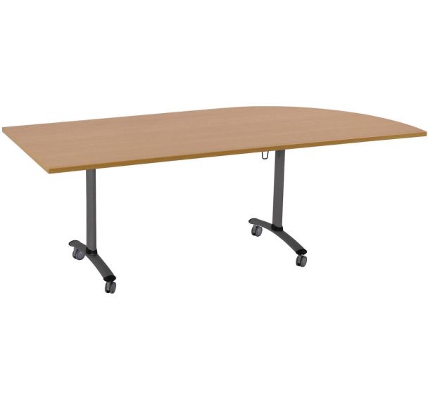 Table plateau stratifié Axe angle à droite - Manutan Expert