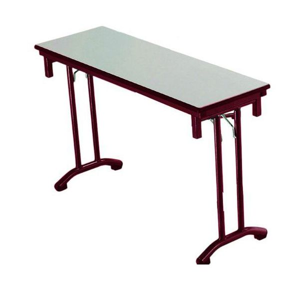 Table pliante Lyra chants surmoulés - Manutan Expert