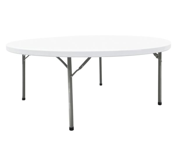 Table pliante Ø 152 cm PHD Blanc
