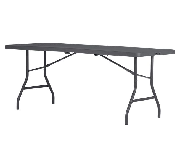 Table pliante Sharp 182 x 75 cm - gris bleuté