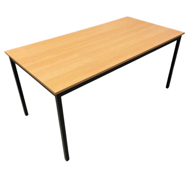 Table reconditionnée de réunion 60x120x74 cm