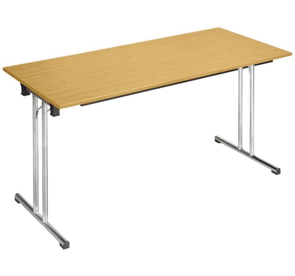 Table rectangulaire pliante Chromeline