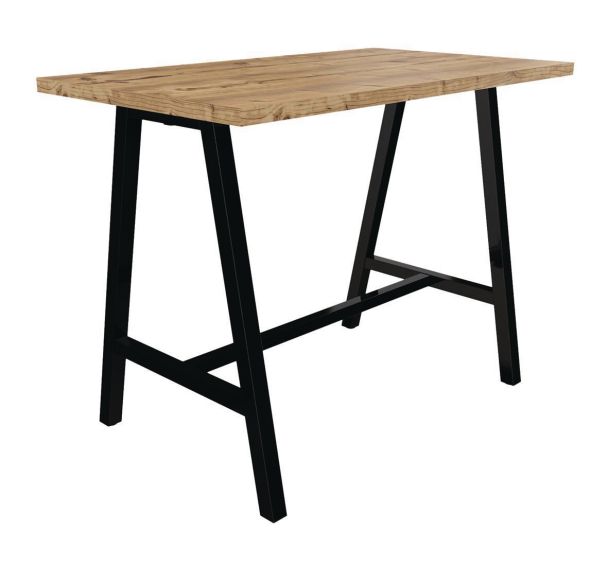 Table réunion haute Cohésion pied métal Buronomic