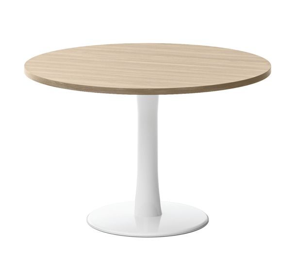 Table ronde Allegra Ø 120 cm orme/blanc
