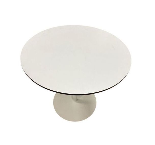 Table ronde de réunion - Blanche