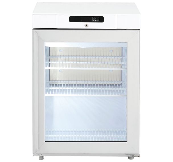 Table top positif blanc vitrée 125 L-GR200GWR-Eberhardt Pro