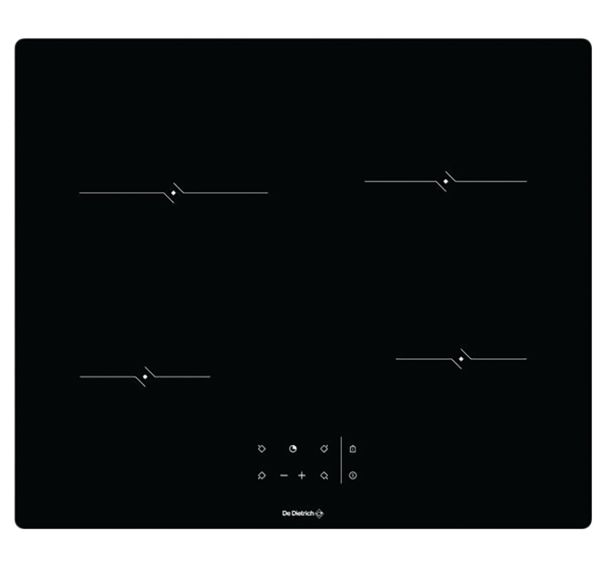 Table vitrocéramique DPV4601B - Puissance de raccordement 6300 W - De Dietrich