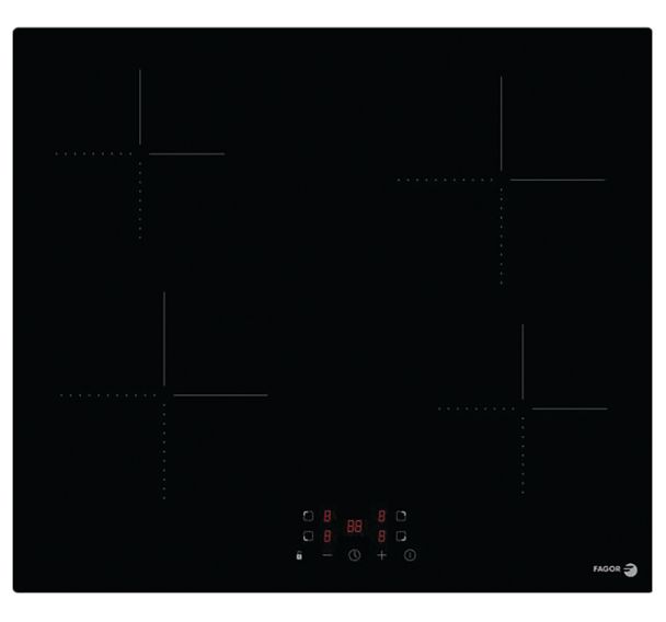 Table vitrocéramique FTV460C-Puissance de raccordement 6000 W-Fagor