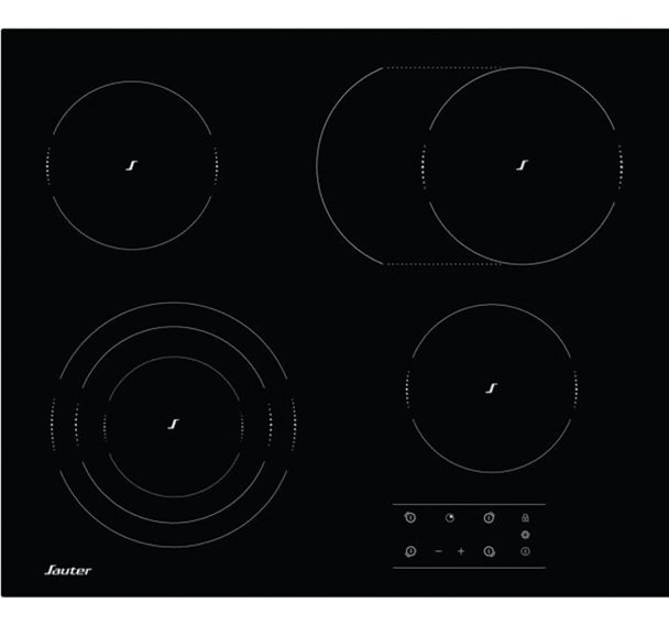 Table vitrocéramique SPV464EB - 6300 W - Sauter