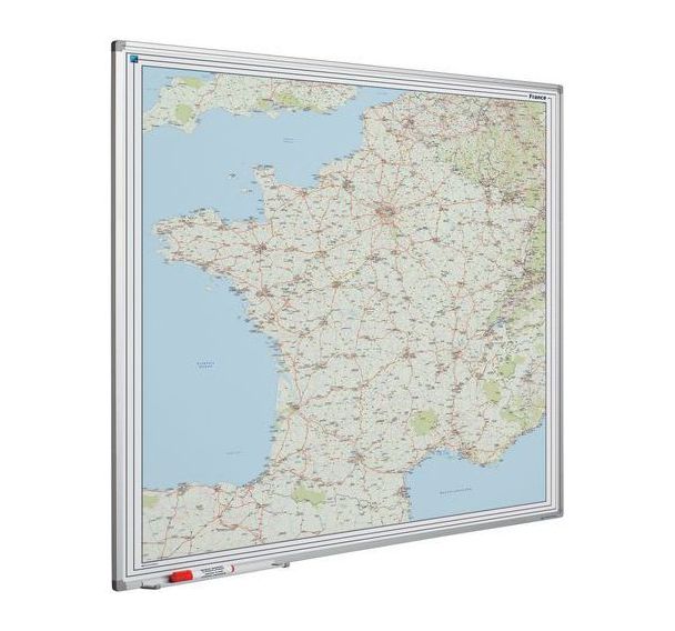 Tableau Softline- Carte cadre France (carte routière) - Smit Visual