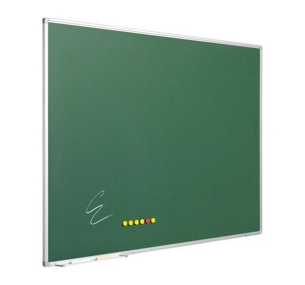 Tableau Softline cadre alu gris acier émaillé - Smit Visual